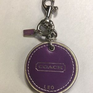 New Coach key chain